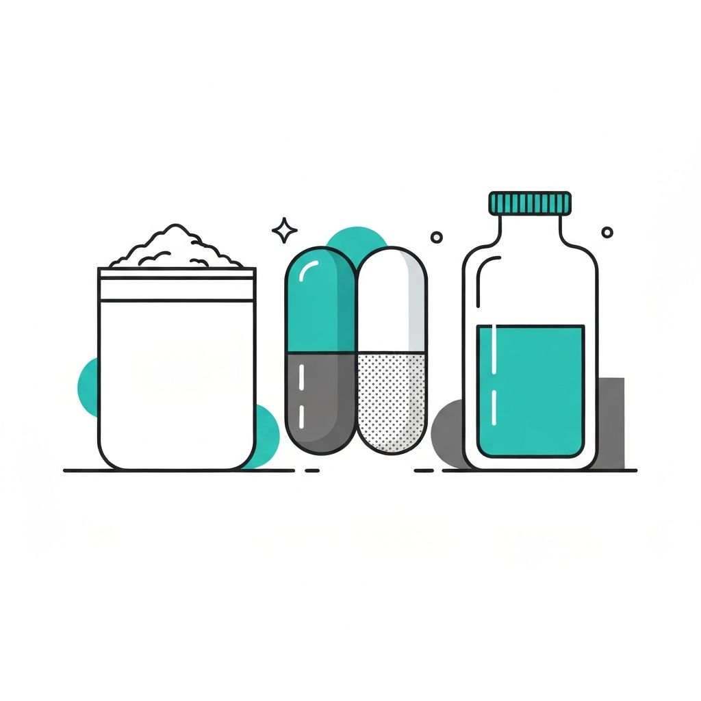 Verschiedene Darreichungsformen